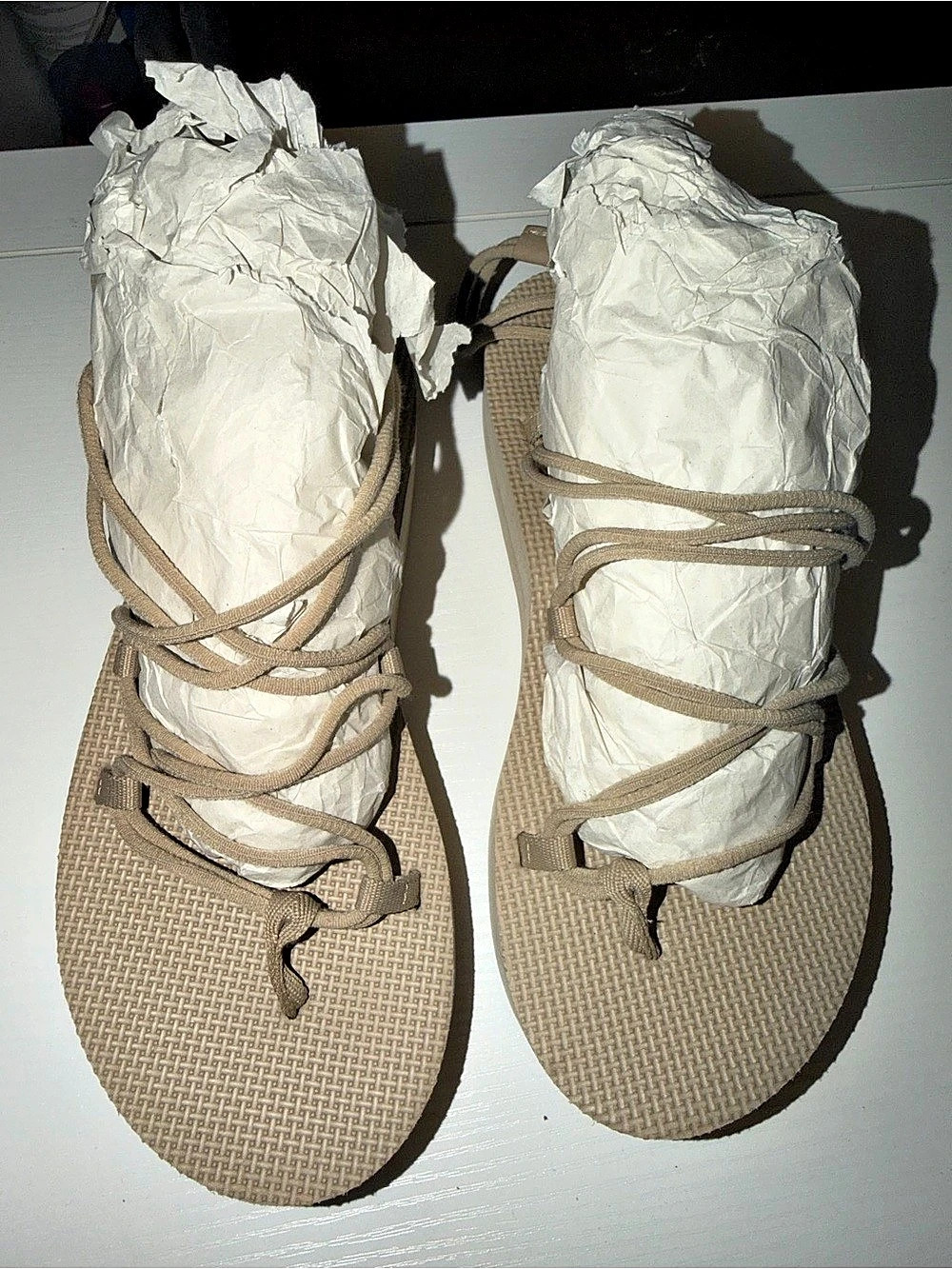 Teva Infinity Sandal Platform Sandals Beige US 6
